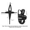 MDSTOP Wheelchair Safety Belt, Anti-Slip Wheelchair Seatbelt, Wheelchair Harness with Adjustable Secure Buckle, Medical Restraints Straps for Seniors Elderly, Patients, Disable (Black1) view 2