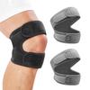 3Pairs Knee Pain Relief and Patella Stabilizer Brace, Patellar Tendon Support Strap, Patellar Stabilizing Knee Brace, Adjustable Knee Strap for Running, Arthritis, Jumper (C) view 2