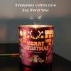 Christmas Candle,Frosted Berry Long Lasting Scented Candle,5 oz Soy Wax, 30 Hours Burn. Great for Home Decor, Ideal Festive Present and Fun Holiday Gift Ideas view 3
