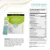 Faster Way - Hydration - Electrolyte Drink Mix - With Apple Cider Vinegar, Choline, Probiotics & Natural B Vitamins - Energize & Revive - Powder Packets - Zero Sugars -Gluten Free -Lemon Lime -30 Pack view 2