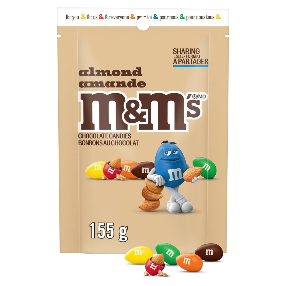 Almond Milk Chocolate Candies, Sharing - Size, 155g/5.5 oz
