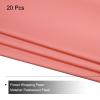 MECCANIXITY Pearlescent Film Flower Wrapping Paper 22.8x22.8 Inch Waterproof for DIY Crafts, Gift/Gift Box Packaging Watermelon Red Pack of 20pcs view 3