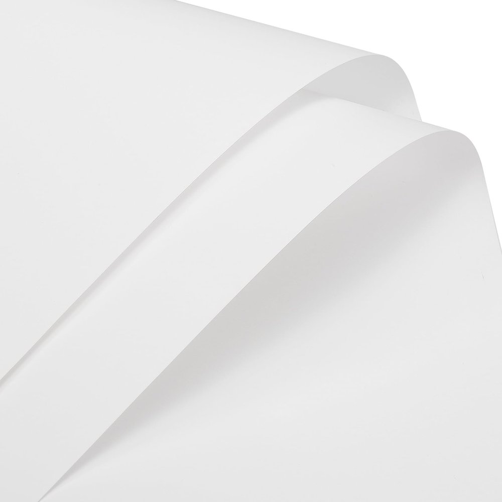 MECCANIXITY Pearlescent Film Flower Wrapping Paper 22.8x22.8 Inch Waterproof for DIY Crafts, Gift/Gift Box Packaging Pearl White Pack of 20pcs