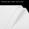 MECCANIXITY Pearlescent Film Flower Wrapping Paper 22.8x22.8 Inch Waterproof for DIY Crafts, Gift/Gift Box Packaging Pearl White Pack of 20pcs view 2
