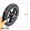 12 inch 12x1.5 Solid Tyre for Elderly Scooter Electric Wheelchair Tubeless Wheel Rubber Tire Replacement (Inner diameter 15mm) view 3