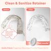 Weiss Naturals Retainer Cleaner Tablets, Invisalign Cleaner, Remove Stains, Odors & Plaque, FSA & HSA Eligible, Night Guard Cleaners PERSULFATE & DYE-FREE 4-Month Supply, Denture Cleaners 120 Tablets view 2