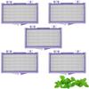 AmeriCan Goods 5/Pack Mint Flavor Orthodontic Wax for Braces Vitamin E & Aloe, Pre-Cut Wax Cubes Comfort Covers for Braces view 1