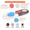 Sheepskin Insoles Unisex Cozy Warm Durable Soft Winter Sheep Thick Wool Fluffy Fleece Shearling Replacement Inserts Anti-Slip Shoe-Pad for Leather Shoes Boots Slippers Wellies Clog Running Shoes view 3