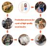 Sheepskin Insoles Unisex Cozy Warm Durable Soft Winter Sheep Thick Wool Fluffy Fleece Shearling Replacement Inserts Anti-Slip Shoe-Pad for Leather Shoes Boots Slippers Wellies Clog Running Shoes view 4