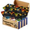 Popped Chip Snack Pack  40 Count Bulk Box of Individually Wrapped Popped-Style Chips (0.8 oz Each)  Assembled by Bussin Boxes view 1