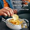 Popped Chip Snack Pack  40 Count Bulk Box of Individually Wrapped Popped-Style Chips (0.8 oz Each)  Assembled by Bussin Boxes view 3