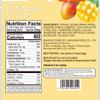 Fruity Konjac Strips Mango Flavor, Miracle Gummy, Plant-Based Healthy Snack, Gluten-Free, Made in Japan 0.7oz (20g) by B-GENKi (Pack of 3) view 2