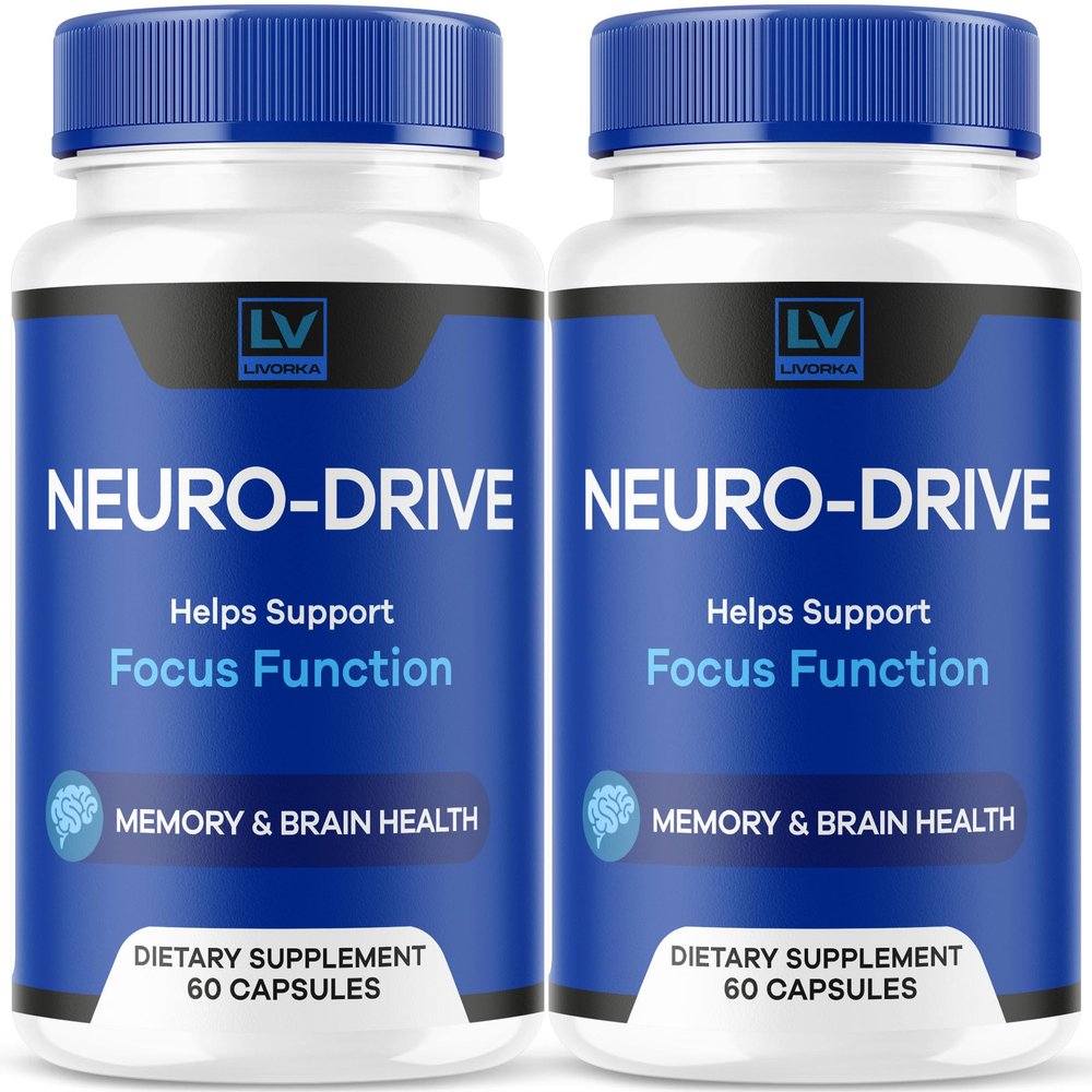 (2 Pack) Neuro Drive Capsules, Neuro Drive Advanced Formula, Neuro Drive Brain, Neuro Drive All Natural Reviews, 120 Capsules for 2 Months