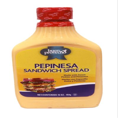 Buen Provecho - Salsa Pepinesa Sandwich Spread (16oz) 1 bottle
