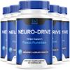 (5 Pack) Neuro Drive Capsules, Neuro Drive Advanced Formula, Neuro Drive Brain, Neuro Drive All Natural Reviews, 300 Capsules for 5 Months view 1