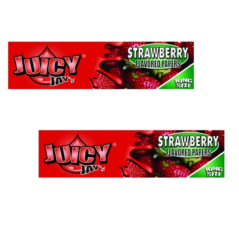 1 Pack Juicy Jay King Size Strawberry