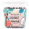 Dark Chocolate Coconut Covered Almonds, Europeon Germany Fair Trade Cocoa, Smooth Creamy, Keto Advance Gift Food Snack Treat for Family Friends 10oz view 1