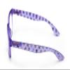 V.W.E. Matte Cat Print Classic Comfortable Reading Glasses Large - Kitten Clear Lens Reader (Purple, 1.50, x) view 3