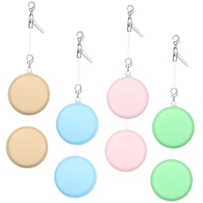 HAPINARY 8pcs Portable Macaron Lens Cleaner Multi-use Screen Wipes for Eyeglasses Smartphones Cameras Lightweight Microfiber Cloths for Dust and Smudge Removal
