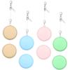HAPINARY 8pcs Portable Macaron Lens Cleaner Multi-use Screen Wipes for Eyeglasses Smartphones Cameras Lightweight Microfiber Cloths for Dust and Smudge Removal view 1