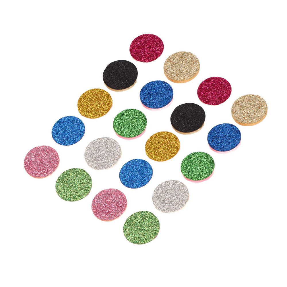 Reusable Washable Felt Refill Pads for Aromatherapy Jewelry 20-Pack Diffuser Necklace & Bracelet Inserts, Soft Absorbent Design