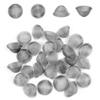 40 Pieces 0.75 Inch Pipe Screens, Stainless Steel Mesh Clean Screens with Tapered Design - Mini Metal Clean Screen,Includes Storage Box for Easy Organization (0.75 Inch-40Pcs) view 1