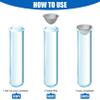 40 Pieces 0.75 Inch Pipe Screens, Stainless Steel Mesh Clean Screens with Tapered Design - Mini Metal Clean Screen,Includes Storage Box for Easy Organization (0.75 Inch-40Pcs) view 3