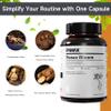 Panax Bloom Natural Herbal Ingredients Capsules | Enhance Overall Lung Health, Support A Healthy Immue System | Ginseng, Citri Maxima, Citri Reticulata, & Liquorice | 60 Vegetarian Capsules view 2