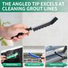 6-Pack Hard Bristle Crevice Cleaning Brush, Best Tool for Cleaning Grout, Gaps, and Sink, Home Cleaning Essentials, Crevice Cleaning Tool for Kitchen and Household Use view 2