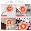 Spin Mop for Floor Cleaning,360 Rotatable Adjustable Cleaning Mop with 4 Mop Head,Extendable Wall Cleaning Mop, Wall Cleaning Bathroom Cleaning Household Supplies view 3