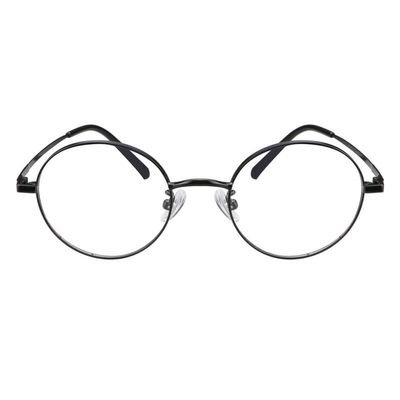 LAMBBAA Blue Light Reading Glasses Classic Fashion Anti Blue Ray Computer Eyeglasses Titanium Frame Clear Lens Eyewear for Women MenBlack+3.25Magnification