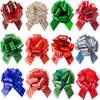 24 PCS Christmas Pull Bows for Gift Wrapping with Ribbon 5 Wide Boxing Day Decorations, Holiday Dcor Xmas Present Gift Wrapping Christmas Decorations view 2