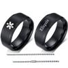 Personalized Custom Medical Awareness Chagas Disease Ring for Women Men, Custom Awareness Identification Bands Finger Ring Necklace Chain, Medic ID Healthcare Emergency Alarm Jewelry for Women Men view 1