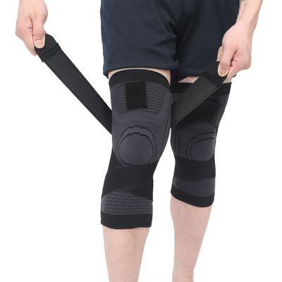 2 Pack Knee Wraps for Pain Relief, Knee Wrap Knee Compression Sleeve Knee Sleeves for Men Women Compression Knee Brace, Knee Band for Knee Pain Relief, Knee Brace for Arthritis Pain and Support (Black, X-Large)