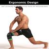 2 Pack Knee Wraps for Pain Relief, Knee Wrap Knee Compression Sleeve Knee Sleeves for Men Women Compression Knee Brace, Knee Band for Knee Pain Relief, Knee Brace for Arthritis Pain and Support (Black, Small) view 3