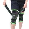 2 Pack Knee Wraps for Pain Relief, Knee Wrap Knee Compression Sleeve Knee Sleeves for Men Women Compression Knee Brace, Knee Band for Knee Pain Relief, Knee Brace for Arthritis Pain and Support (Green, Large) view 1
