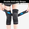 2 Pack Knee Wraps for Pain Relief, Knee Wrap Knee Compression Sleeve Knee Sleeves for Men Women Compression Knee Brace, Knee Band for Knee Pain Relief, Knee Brace for Arthritis Pain and Support (Green, Small) view 4