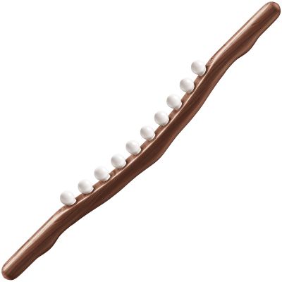 Cool Ceramic Therapy GUASHA Body Massage Tool, Lymphatic, Back Massager Stick, Muscle Relief Massage Ergonomic Design