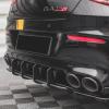 Rear Bumper Diffuser Spoiler Splitter Lip Body Kit Compatible for Mercedes Benz CLA Class C118 CLA35 CLA45 2020+ AMG view 2