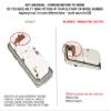 EQUIP. DR US 154574405 154860103 154452704 EDR52704X1 compatible with Dishwasher Dispenser Assembly fits old #s 154574405 154860103 154452704 view 3