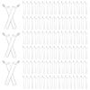 Lemecima Clear 116 mm Plastic Tube Container with Lids Bulk Waterproof Sealing Container with Lids(120 Pcs) view 1