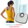 Adamson A25 Scales for Body Weight - Up to 400 LB - 5.3" Dial on 13.77" x 14.17" Platform - Anti-Skid Rubber Surface - High Precision Bathroom Scale Analog - Durable with 20-Year Assurance - Grey view 4