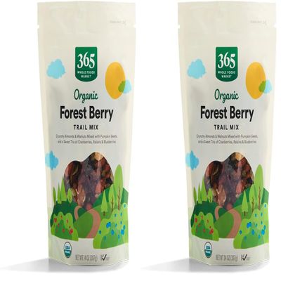 365 by Whole Foods Market, Organic Forest Berry Trail Mix, 14 Ounce (Pack of 2)