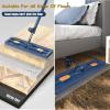 Streamline Mop - 2024 New Upgrade Style Large Flat Mop, Large Flat Mop for Wet and Dry, 360 Rotating Dust Mop Hand-Wash Free, Large Flat Mop with Bucket, with Dewatering Scraper (B) view 4
