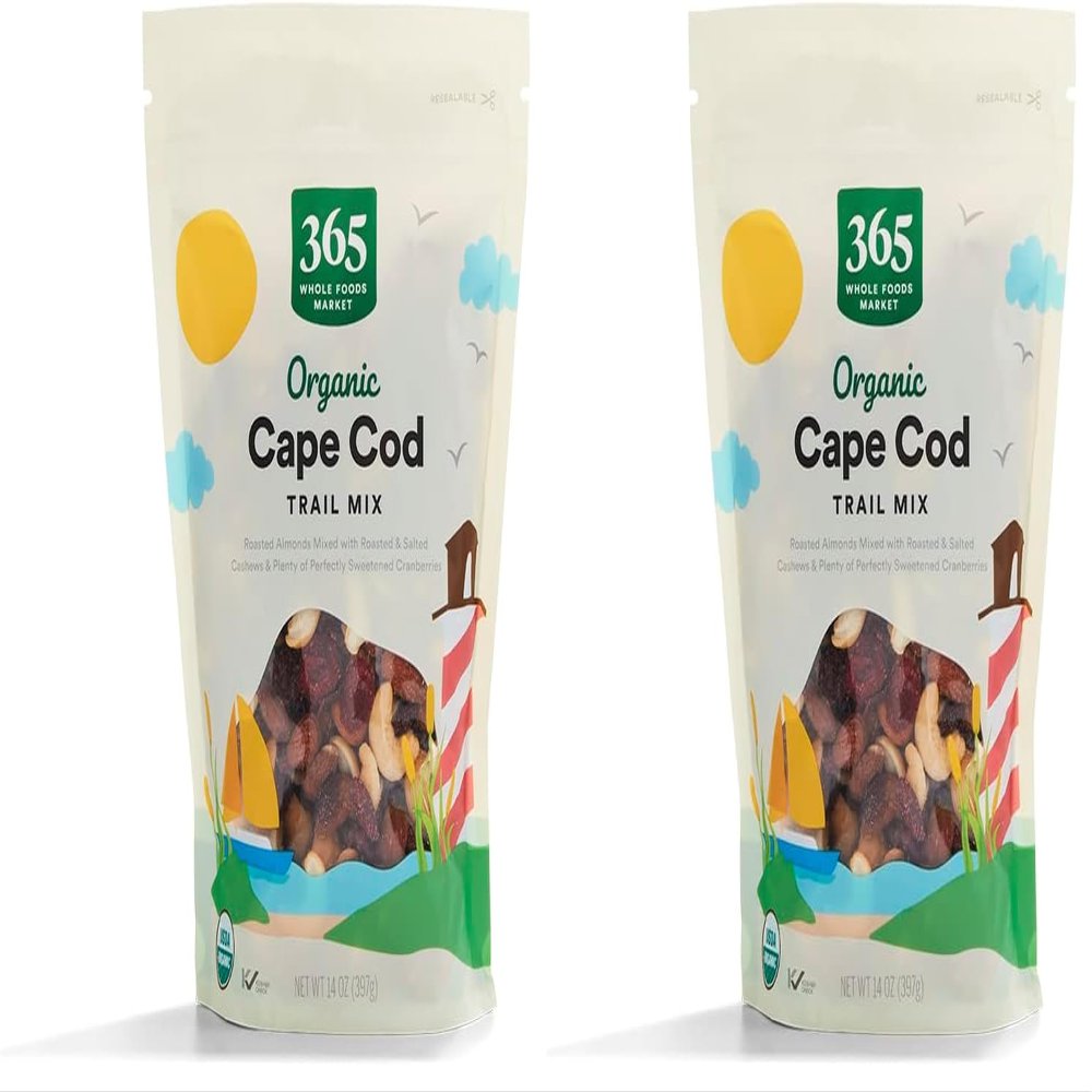 365 by Whole Foods Market, Organic Cape Cod Trail Mix, 14 Ounce (Pack of 2)