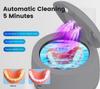 Ultrasonic denture cleaner for dentures, mouth guards, braces, toothbrush heads, jewelry - 45 kHz Ultrasonic Retainer Cleaner (Black) view 3