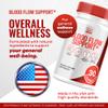 (2 Pack) BloodFlow Support Capsules, BloodFlow Support All Natural Vitamin Pills, BloodFlow Support Advanced Formula, BloodFlow Support Reviews, 60 Capsules for 2 Months view 4