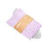 Wellow Premium Socks (Compression Socks - Regular) for Men and Women, Made with Viscose from Bamboo, Relieves Swelling, Nurses - Pregnancy Support, MD, Orchid - Dots view 1