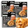 Konjac Junkie Black Pepper Flavor, Miracle Snack, Konnyaku Strips, Beef Jerky Alternatives, Meatless, Fat-Free Healthy Snack, Made in Japan 0.7oz (20g) by B-GENKi (Pack of 3) view 1