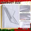 300 Piece Christmas Metallic Gold Silver Tissue Paper Assortment, 20" x 20" Holiday Gold Gift Wrapping for Party Favors Goody Bags, Xmas Presents Wrapping Stocking Stuffers view 3